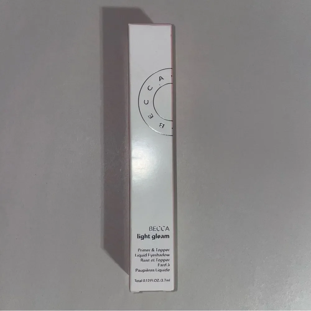 NEW Becca Cosmetics Light Gleam Primer & Topper Liquid Eyeshadow Lunar Make-Up